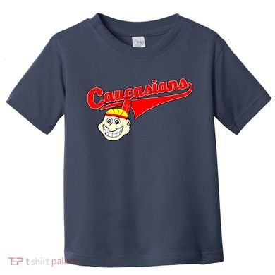 The Caucasians Rude Indians Design Toddler T-Shirt