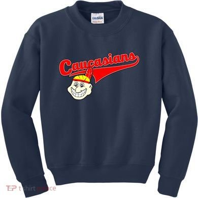 The Caucasians Rude Indians Design Kids Sweatshirt