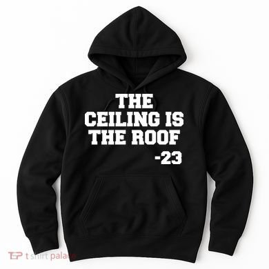 The Ceiling is the Roof 23 MJ College Text Hoodie