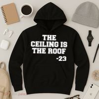 The Ceiling is the Roof 23 MJ College Text Hoodie thumb 3