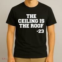 The Ceiling is the Roof 23 MJ College Text T-Shirt thumb 3