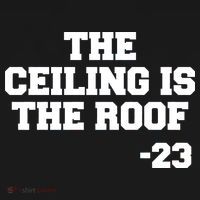 The Ceiling is the Roof 23 MJ College Text Mousepad thumb 1