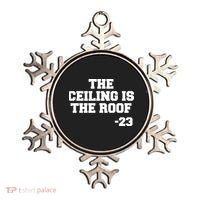 The Ceiling is the Roof 23 MJ College Text Ornament thumb 0
