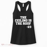 The Ceiling is the Roof 23 MJ College Text Women's Tank Top thumb 0