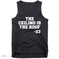 The Ceiling is the Roof 23 MJ College Text Tank Top thumb 0