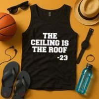 The Ceiling is the Roof 23 MJ College Text Tank Top thumb 4
