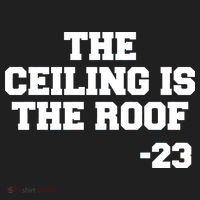 The Ceiling is the Roof 23 MJ College Text Golf Towel thumb 3