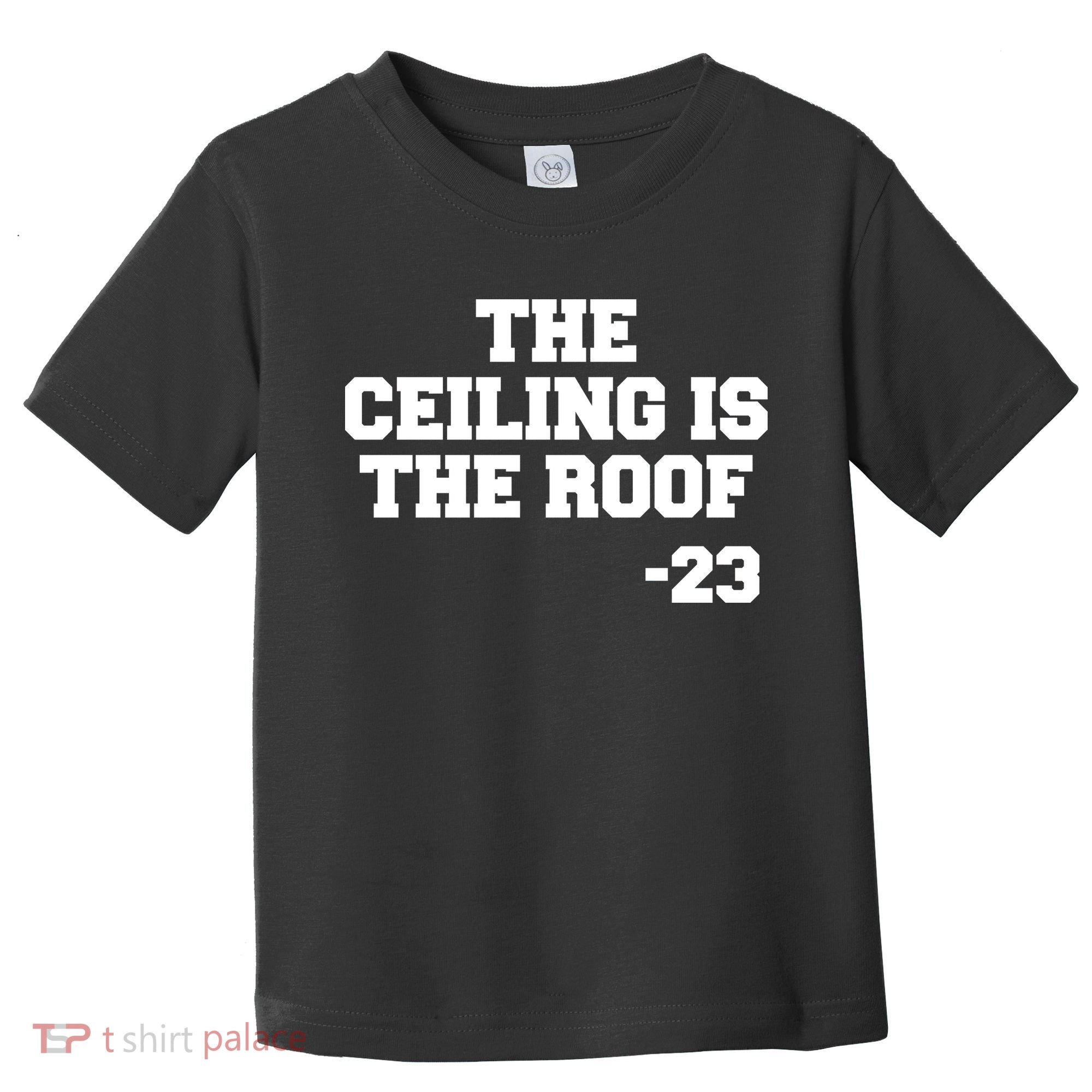 The Ceiling is the Roof 23 MJ College Text Toddler T-Shirt