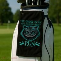 The Chains On My Mood Swings Just Snapped Run Golf Towel thumb 2
