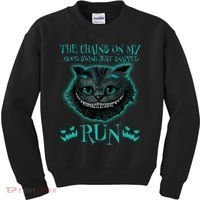 The Chains On My Mood Swings Just Snapped Run Kids Sweatshirt thumb 0
