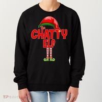 The Chatty Elf Christmas Women's Sweatshirt thumb 0