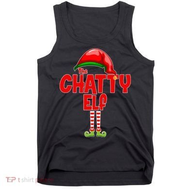 The Chatty Elf Christmas Tank Top