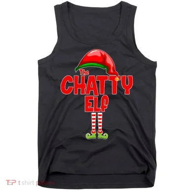 The Chatty Elf Christmas Tank Top