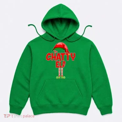 The Chatty Elf Christmas Hoodie