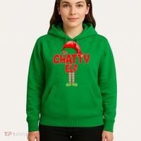 The Chatty Elf Christmas Hoodie thumb 5