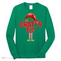 The Chatty Elf Christmas Long Sleeve Shirt thumb 0
