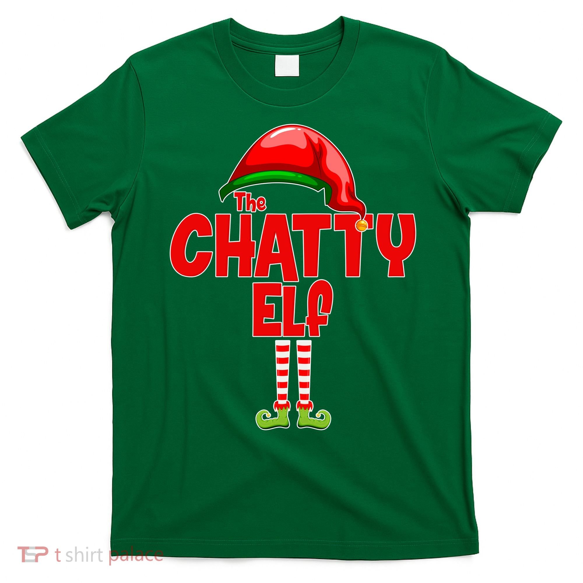 The Chatty Elf Christmas T-Shirt