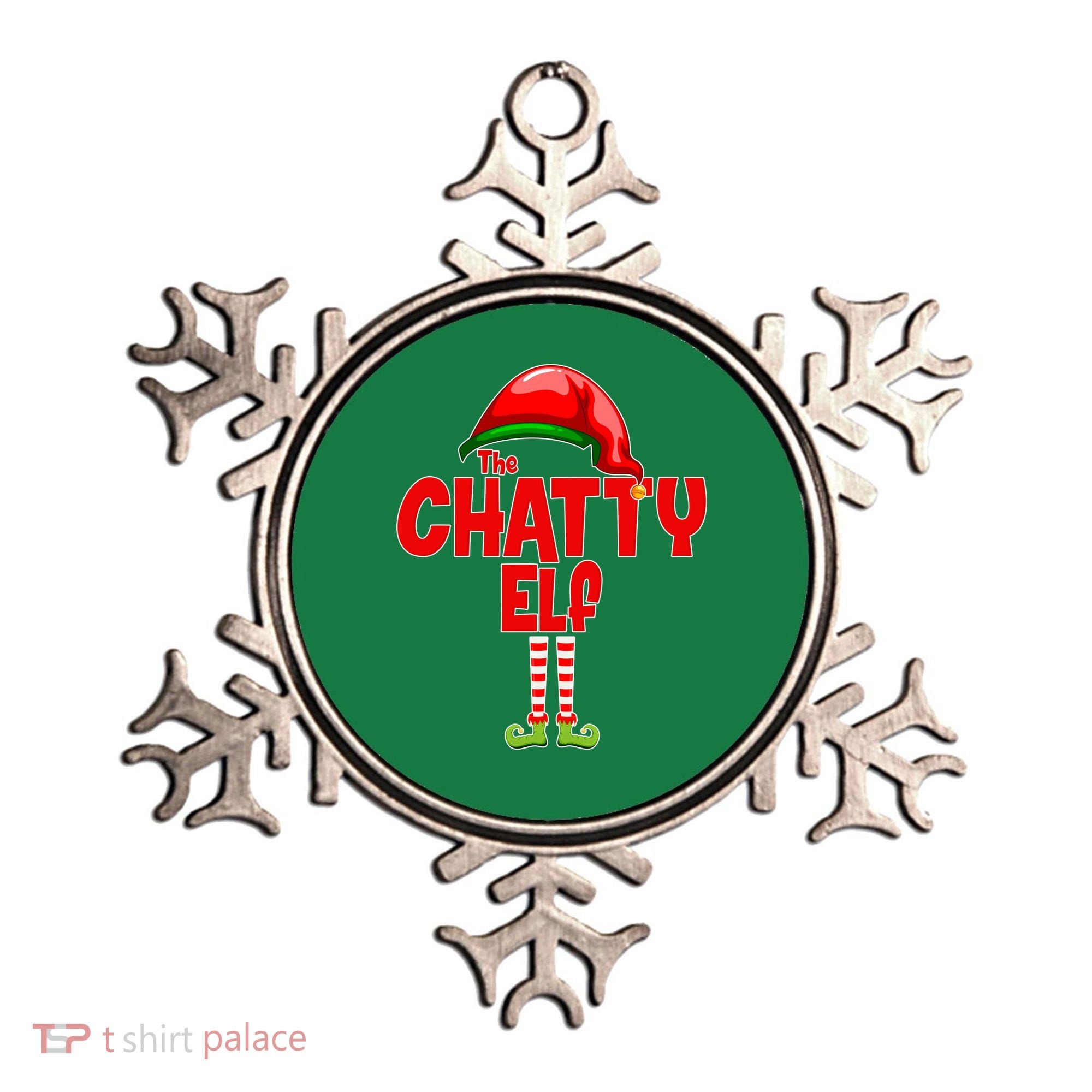 The Chatty Elf Christmas Ornament