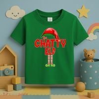 The Chatty Elf Christmas Toddler T-Shirt thumb 3