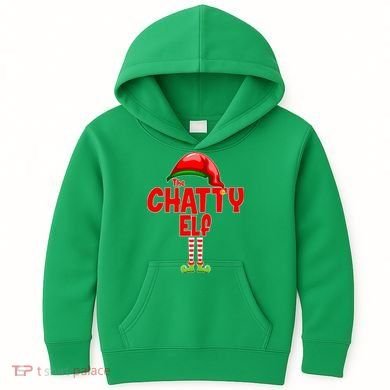 The Chatty Elf Christmas Kids Hoodie