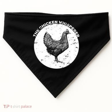 The Chicken Whisperer  USA-Made Doggie Bandana