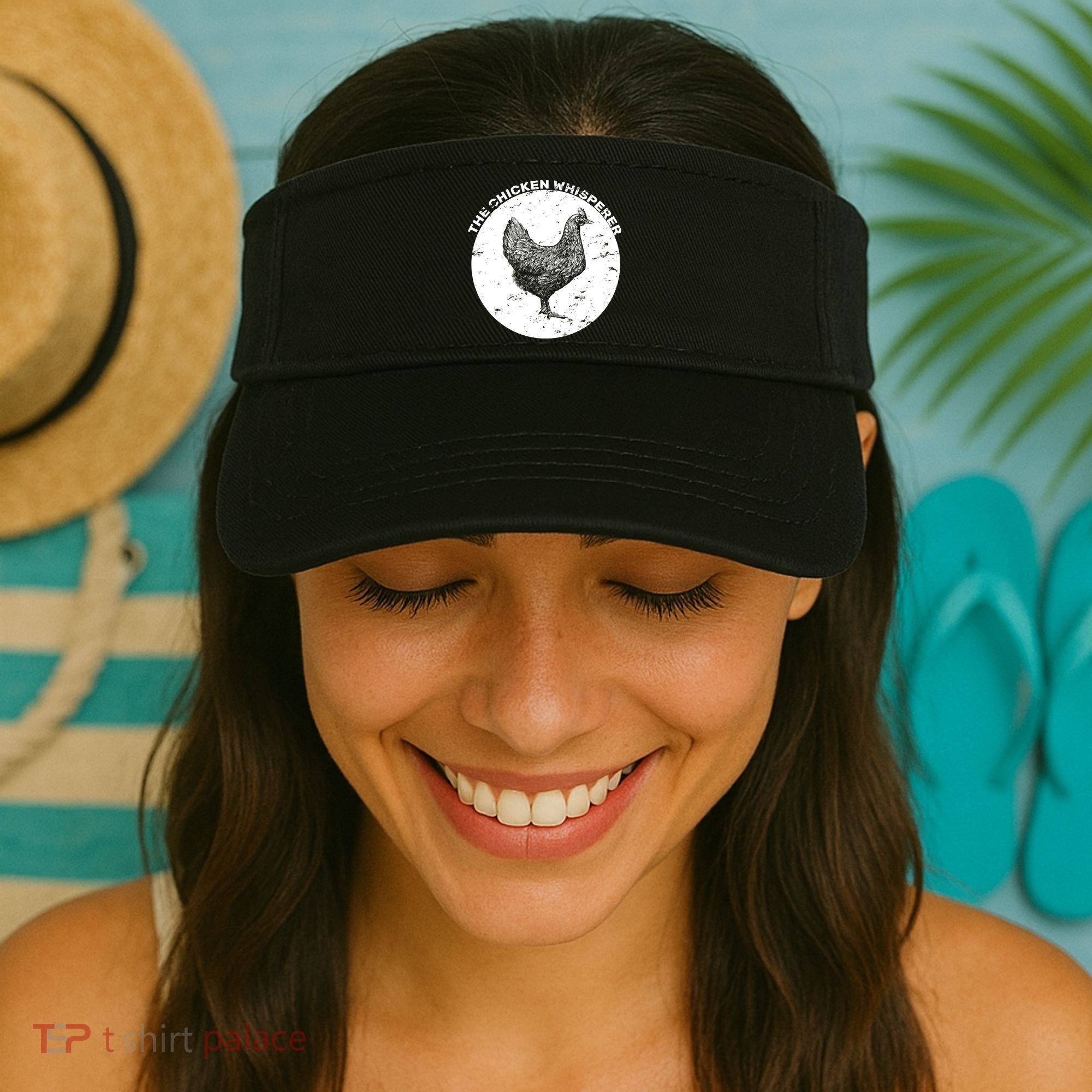 The Chicken Whisperer  Visor
