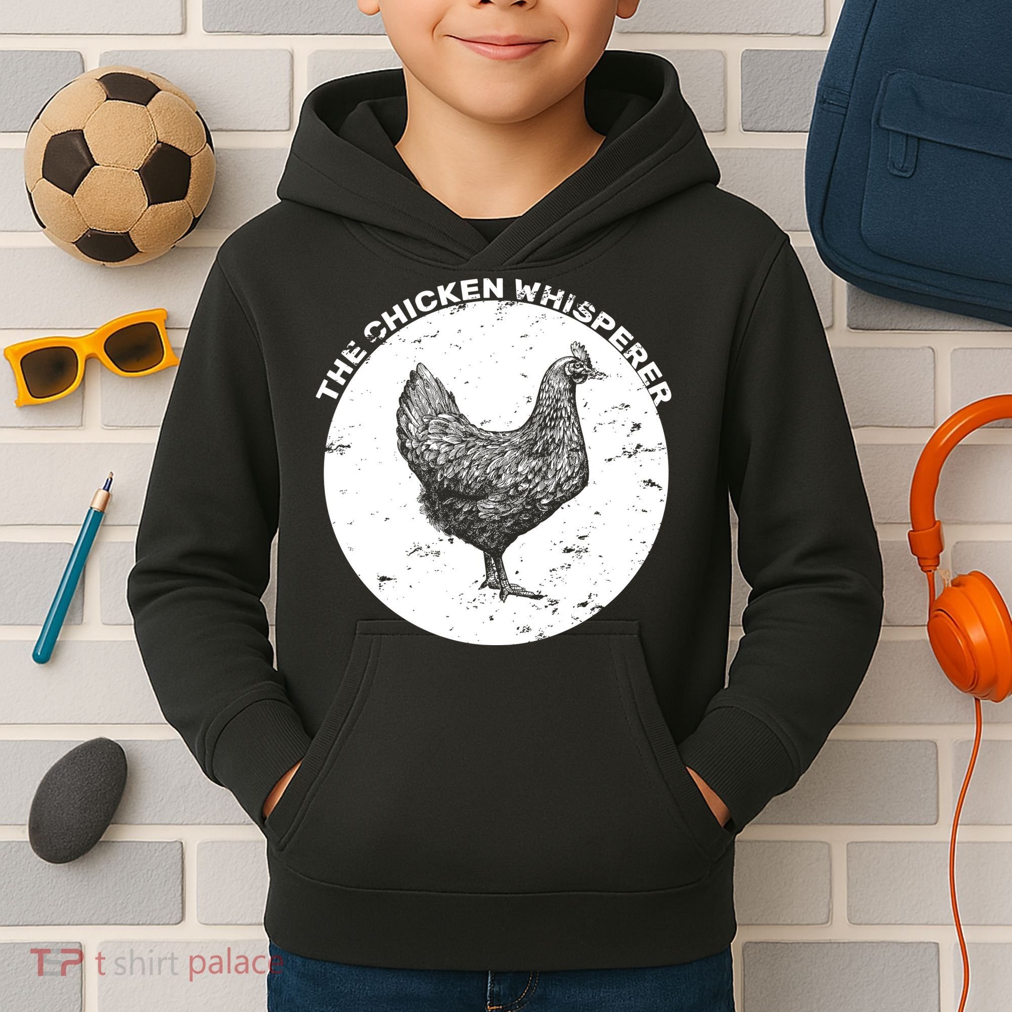The Chicken Whisperer  Kids Hoodie