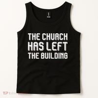 The Church Has Left The Building Tank Top thumb 2