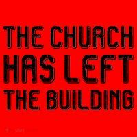 The Church Has Left The Building Santa Hat thumb 1