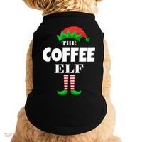 The Coffee Elf Family Matching Christmas Doggie Tank thumb 0