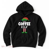 The Coffee Elf Family Matching Christmas Hoodie thumb 0