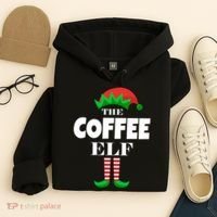 The Coffee Elf Family Matching Christmas Hoodie thumb 4