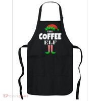 The Coffee Elf Family Matching Christmas Apron thumb 0