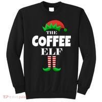 The Coffee Elf Family Matching Christmas Sweatshirt thumb 0