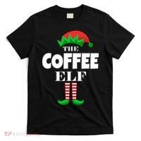 The Coffee Elf Family Matching Christmas T-Shirt thumb 0