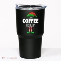 The Coffee Elf Family Matching Christmas Tumbler thumb 0