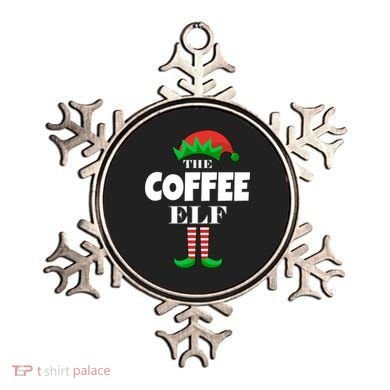 The Coffee Elf Family Matching Christmas Ornament