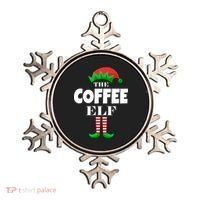 The Coffee Elf Family Matching Christmas Ornament thumb 0