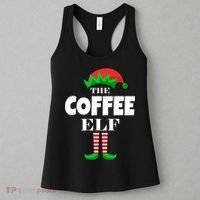 The Coffee Elf Family Matching Christmas Women's Tank Top thumb 3
