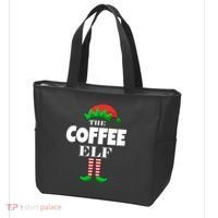 The Coffee Elf Family Matching Christmas Tote Bag thumb 3