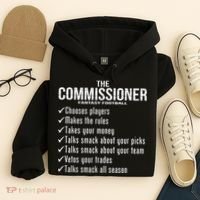 The Commissioner Fantasy Football  Hoodie thumb 4