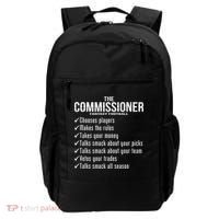 The Commissioner Fantasy Football  Backpack thumb 0