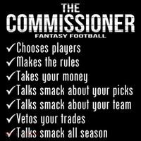 The Commissioner Fantasy Football  Mousepad thumb 1