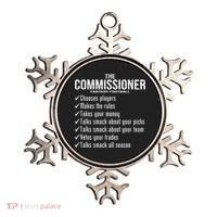 The Commissioner Fantasy Football  Ornament thumb 0