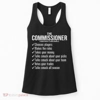 The Commissioner Fantasy Football  Women's Tank Top thumb 0