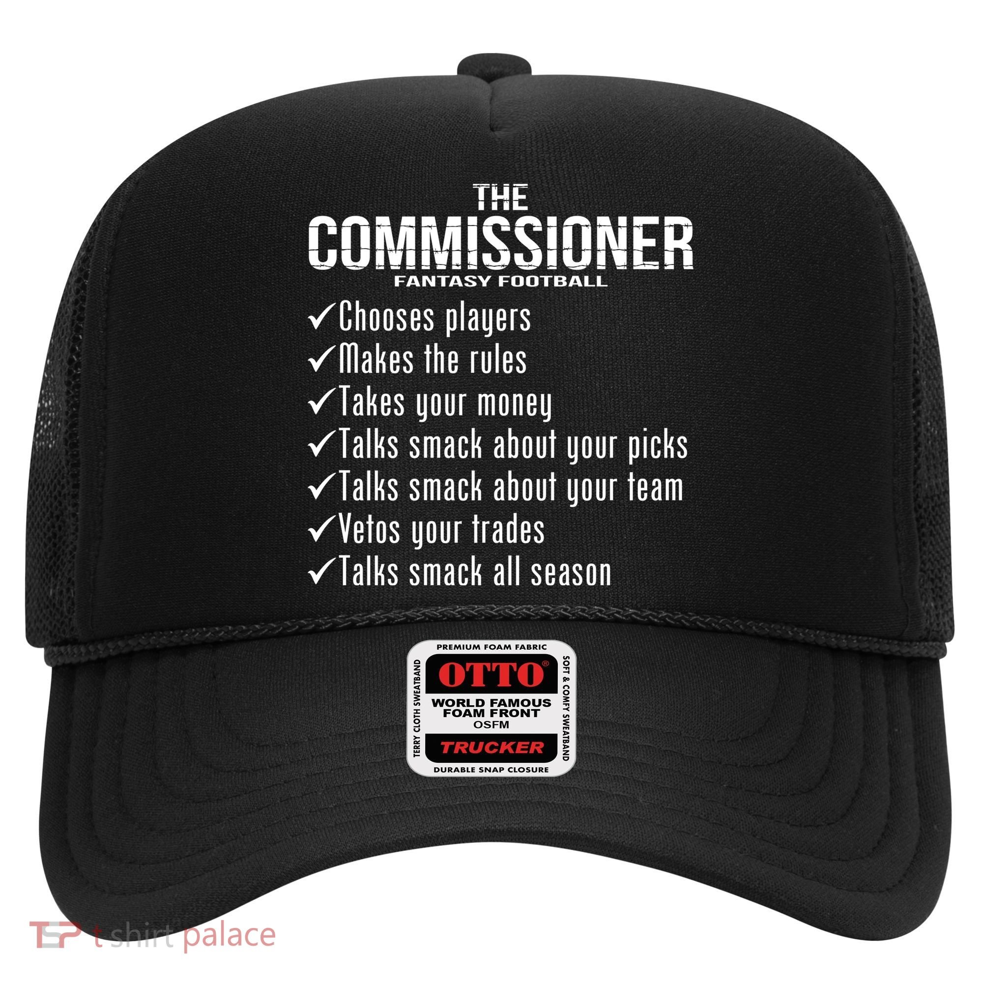 The Commissioner Fantasy Football  Hat