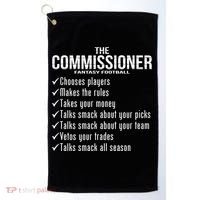 The Commissioner Fantasy Football  Golf Towel thumb 0