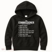 The Commissioner Fantasy Football  Kids Hoodie thumb 0