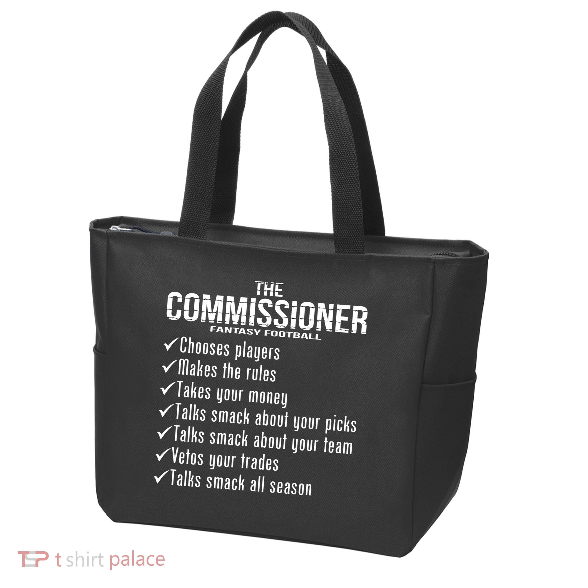 The Commissioner Fantasy Football  Tote Bag