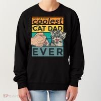 The Coolest Cat Dad Ever Women's Sweatshirt thumb 0